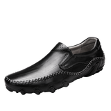 Cowhide Men's Octopus Casual Shoes Walking Driving Office Dress Footwear Loafers Summer or Four Seasons Mart Lion Black 6 