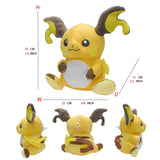Sprigatito Pokemon Plush Doll Soft Animal Hot Toys Great Gift MartLion Raichu  