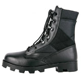Men Outdoor Training Combat Hunting Boots Men Breathable Camouflage Desert Safety Shoes Wear-resistant Hiking Shoes MartLion Black 39