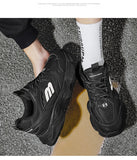 Autumn Winter Sneakers Men's Breathable Low Casual Platform Zapatillas Hombre MartLion   