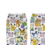 Pokemon Pikachu Cute Cartoon Unisex Short Socks Creative Colorful Multiple Cat Face Happy Low Ankle Socks for Women MartLion   