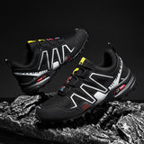 Outdoor Men's Athletic Hiking Shoes Trekking Sneakers Non-slip Mountain-climbing Breathable Mart Lion   