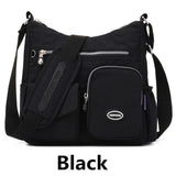 Luxury Handbags Women Bags Designer Waterproof Nylon Cloth Crossbody Large Capacity Lady Shoulder Tote Mart Lion black  NB101  