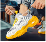 Spring Summer Platform Sneakers Men's Women Comfy Low Sneakers Trainers Lace-up Casual zapatillas hombre MartLion   