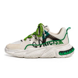 Men's Casual Sneakers Summer Breathable Mesh Jogging Platform Walking Shoes Zapatillas Hombre MartLion BK2055 Beige 39 