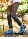 Men's Hiking Shoes Outdoor Leisure Sports Shoes Mountain Cycling Sports Shoes Comfortable Waterproof Outdoor Hiking Shoes MartLion   