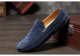 Suede Leather Men's Loafers Luxury Casual Shoes Boots Handmade Slipon Driving  Moccasins Zapatos Mart Lion   