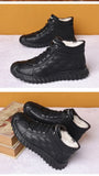 Men Cotton Shoes  Winter Plush Insulated Shoes Cold Snow Resistant Work MartLion   