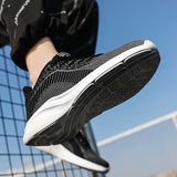  Men's Running Shoes Outdoor Casual Knitting Mesh Breathable Cushioning Sneakers Luxury Brands MartLion - Mart Lion