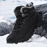 Winter Men Boots Warm  Outdoor Men's Snow Boots Non-slip Men Cotton Boots Lightweight Waterproof Working Ankle Boots MartLion   