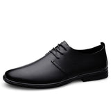 Men Dress Shoe Oxfords Lace Up Italian Men's Casual Shoes MartLion Style 2 46 