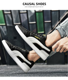 Couple Breathable Casual Skateboard Shoes Four Seasons Wear-Resistant Men's Trendy Mart Lion   