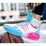 Spring And Summer Basketball Shoes Breathable, Non-slip, Wear-resistant Teen Sneakers Running Men's Mart Lion   