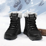 Women's Boots Waterproof Winter Warm Plush Snow Boots Outdoor Nonslip Sneakers Platform MartLion   