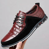 Cross border 5 color large casual leather shoes men's stock casual bags MartLion   