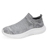 Colorful Sneakers Men's Women Platform Breathable Sock Slip-on Casual Sports Shoes Zapatillas De Deporte MartLion gray 267 35 CHINA