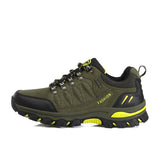 Unisex Hiking Boots Woman Professional Hiking Shoes Men's Trekking Sneakers Non Slip Mountain Mart Lion MilitaryGreen(39-46) Eur 35 