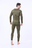  Men's Sport Thermal Underwear Suits Outdoor Cycling Compression Sportswear Quick Dry Breathable Clothes Fitness Running Tracksuits MartLion - Mart Lion
