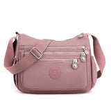 Shoulder Bag Crossbody Women Messenger Bags Waterproof Nylon Ladies Handbag MartLion Auburn  