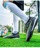  Soccer Shoes Society Breathable Sports Football Outdoor Non Slip Futsal Men's Children's Mart Lion - Mart Lion