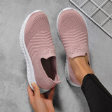 Ladies Handmade Solid Color Women Shoes Classic Casual Flat Heel Sneakers Non-slip Fashion Zapatos De Mujer Mart Lion   