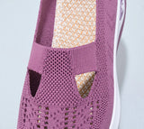 Women's Summer Shoes Mesh Breathable Sneakers Light Slip on Flat Platform Casual Ladies Anti-slip Walking MartLion   