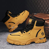Men Sneakers Outdoor Breathable Boots Outdoor Hiking Winter Shoes Light Non-slip Men Desert Ankle Boots Chelsea Boots Men MartLion