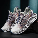 Mesh Men's Blade Running Shoes Breathable Sock Sneakers Jogging Gym Casual Sneakers Sports Mart Lion   