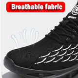 Trend Men's Vulcanize Shoes Spring Sneakers Breathable Mesh Running Footwear Casual Outdoor Non-Slip Sports MartLion   