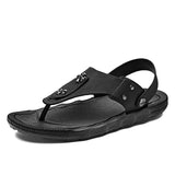 Summer Men's Flip-flops Massage Granule Slippers Beach Sandals Men Casual Shoes Outdoor Bathroom Shoes MartLion