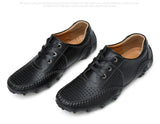 Golden Sapling Party Loafers Breathable Casual Shoes Summer Wedding Flats Retro Moccasins Men's Leisure Dress MartLion   