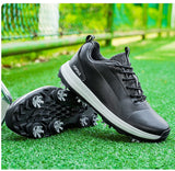Spikes Golf Shoes Men's Golf Wears Comfortable Walking Sneakers Gym Footwears MartLion   