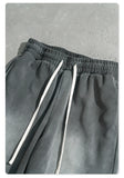 Winter Men's Washed Fleece Pants Warm Straight Trousers MartLion   