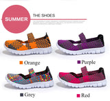  Shoes Women Summer Weave Breathable handmade Light Flats Nursing Sandals Handmade Casual Mother MartLion - Mart Lion