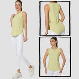 Gym Crop Top Sport Fitness Tank Summer Yoga Wear Vest Quick Dry Workout Run Sleeveless T Shirt MartLion   