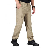 Men Pants Casual Cargo Pants Tactical Trousers Male Waterproof MartLion Summer Khaki 4XL 