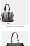  Luxury Handbags Women Bags Designer Big Crossbody Solid Shoulder Leather Handbag Sac Bolsa Feminina Mart Lion - Mart Lion