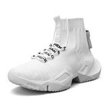 Classic Men's Running Shoes Non-slip Outdoor Sneakers MartLion White 47 