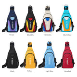 Fengdong mini backpacks for girls small shoulder bag ladies casual chest multifunctional Sports women Mart Lion   