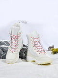 Shoes Women Winter Cotton Shoes Platform Work Outdoor Anti Slip Warm Plush Shoes Light Casual Snow Boots MartLion   