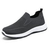Same style couple shoes men's and women spring breathable single one foot soft sole and healthy cloth MartLion B-D85-Men-Grey 36 