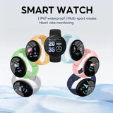 B41 Smart Watch Men's Blood Pressure Waterproof Smartwatch Women Heart Rate Monitor Fitness Tracker Watch Sport For Android IOS MartLion   