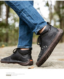 casual shoes men's outdoor sports walking shors suede rubber sole Mart Lion   