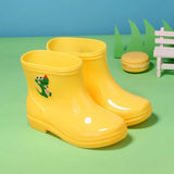  Rubber boots Children shoes rain boots kids animals cartoon water waterproof toddler rainboots non-slip MartLion - Mart Lion