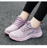 Women Sports Shoes Lightweight Mesh Sneakers Athletic Breathable Running Flying Weave Casual Sneakers MartLion   