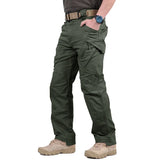 Men's Cargo Pants Classic Outdoor Men Tactical  Pants Multi Pocket Trousers MartLion IX9Green L 