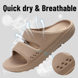 Women Flat Sandals Slippers Outdoor Non-slip House Slippers Unisex Beach Slides Orthopedic Breath Soft MartLion   