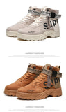  Winter Anti Slip Breathable Men's Casual Ankle Boots Tooling Boots Lace-up Shoes Sneakers MartLion - Mart Lion