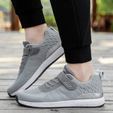 Women Walking Shoes Men's Autumn Casual Sneakers Couples Flats Lace-Up Hiking Zapatillas Mujer MartLion   