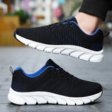 Men's Sports Shoes Breathable Mesh Trendy Lightweight Walking Tennis Sneakers Outdoor Running Fitness Tenis Masculino MartLion   